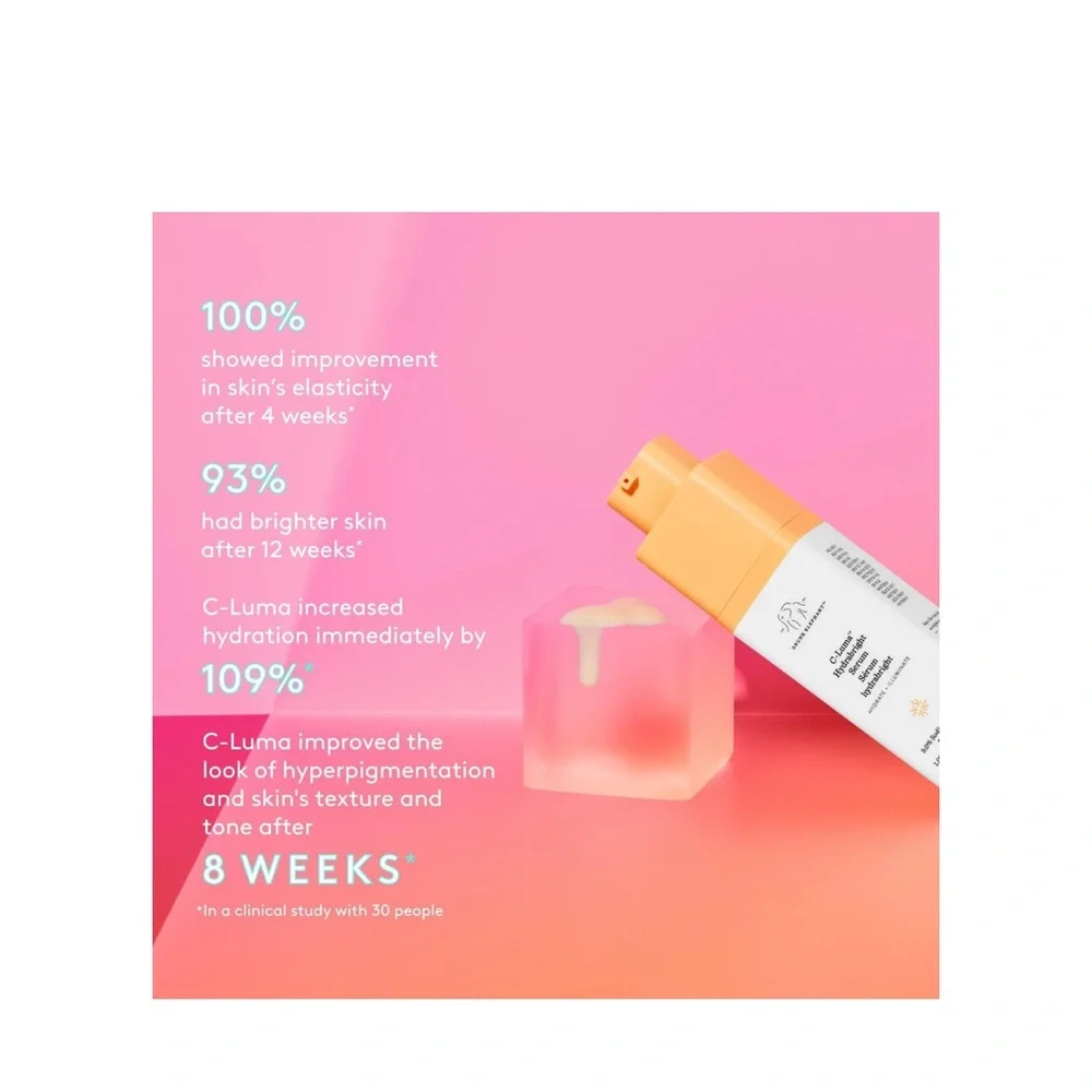 NIB Drunk Elephant C-Luma Hyrdabright Serum